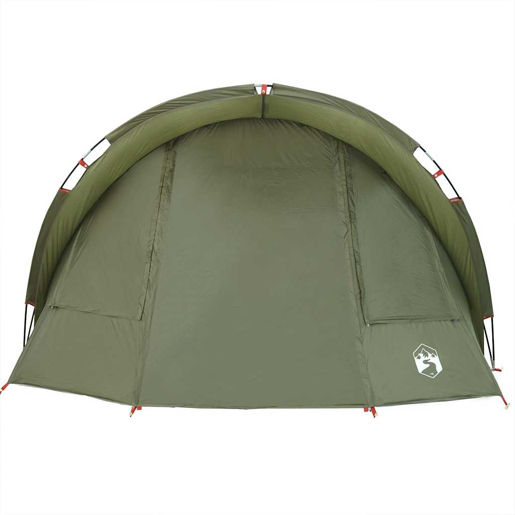 Fishing Tent 2 Persons Olive Green Waterproof