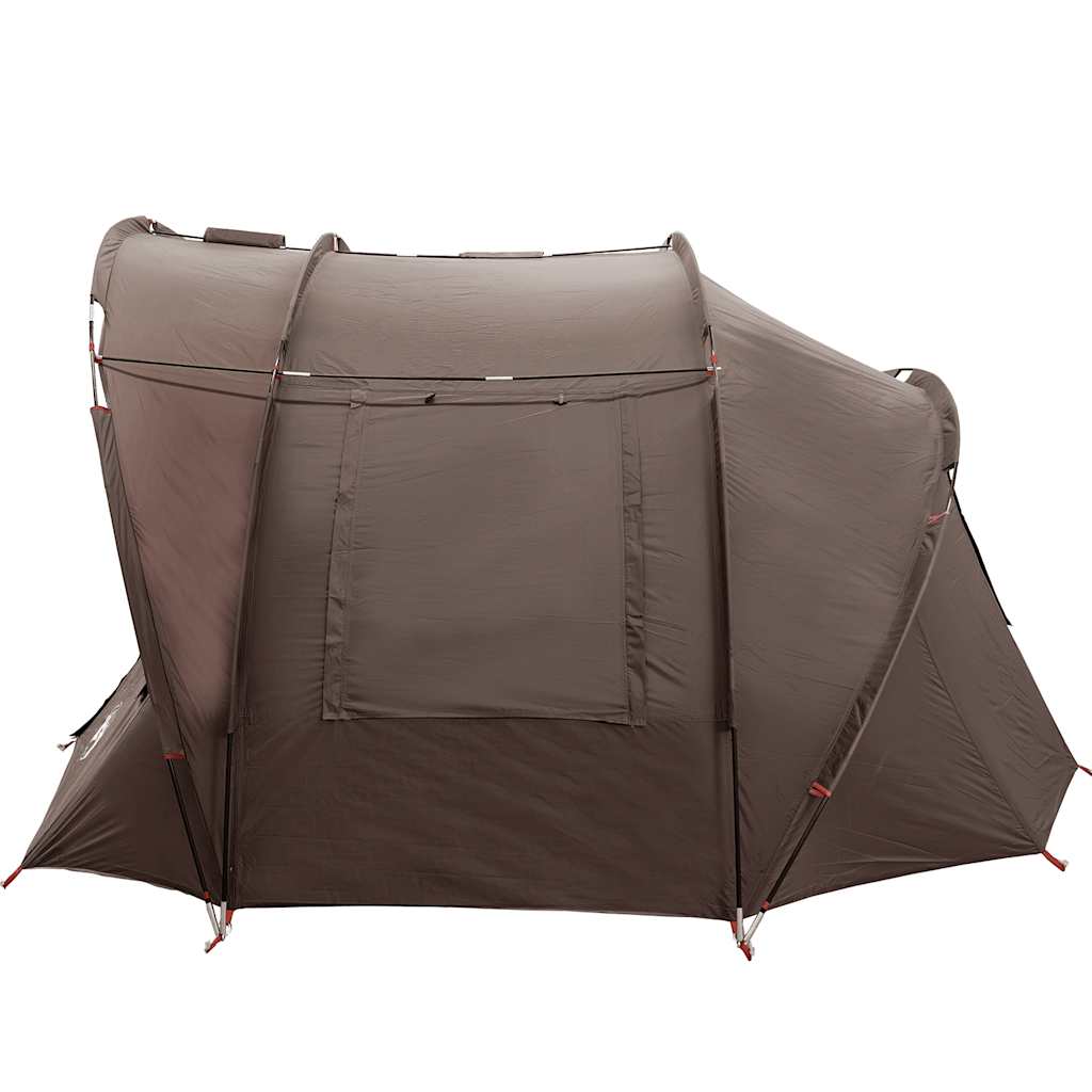 Fishing Tent 2 Persons Brown Waterproof