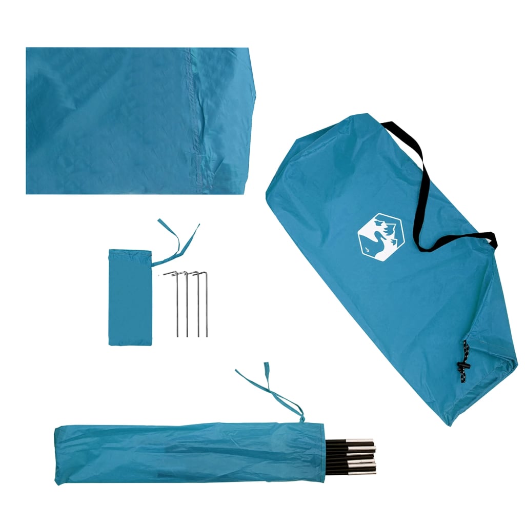 Shower Tent Blue Waterproof