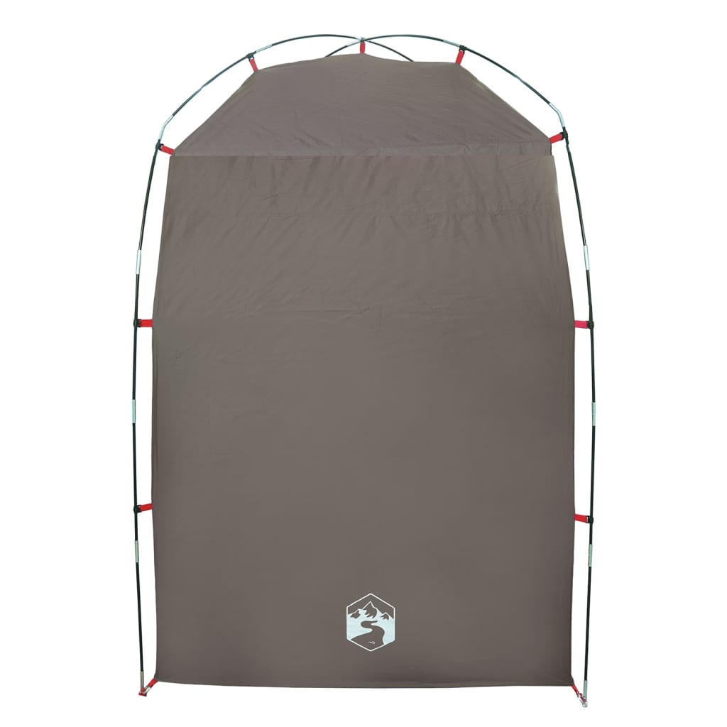 Shower Tent Brown Waterproof