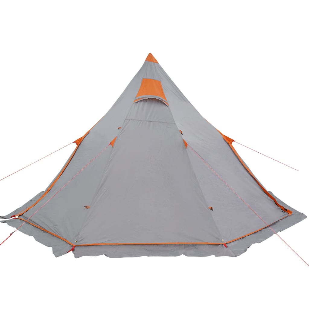 Tipi Camping Tent 5 Persons Gray Waterproof