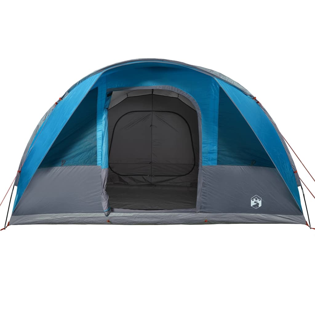 Tunnel Tent 5 Persons Blue Waterproof