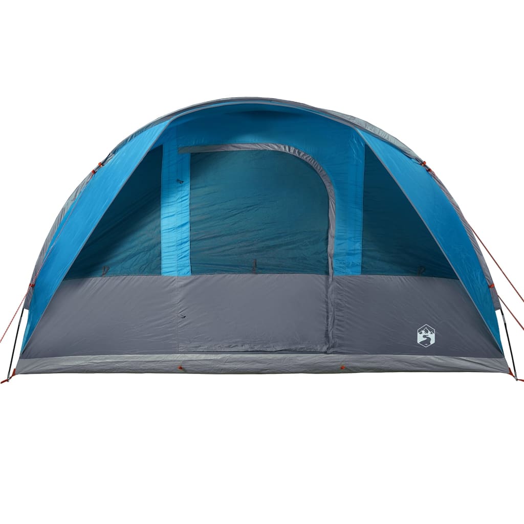 Tunnel Tent 5 Persons Blue Waterproof