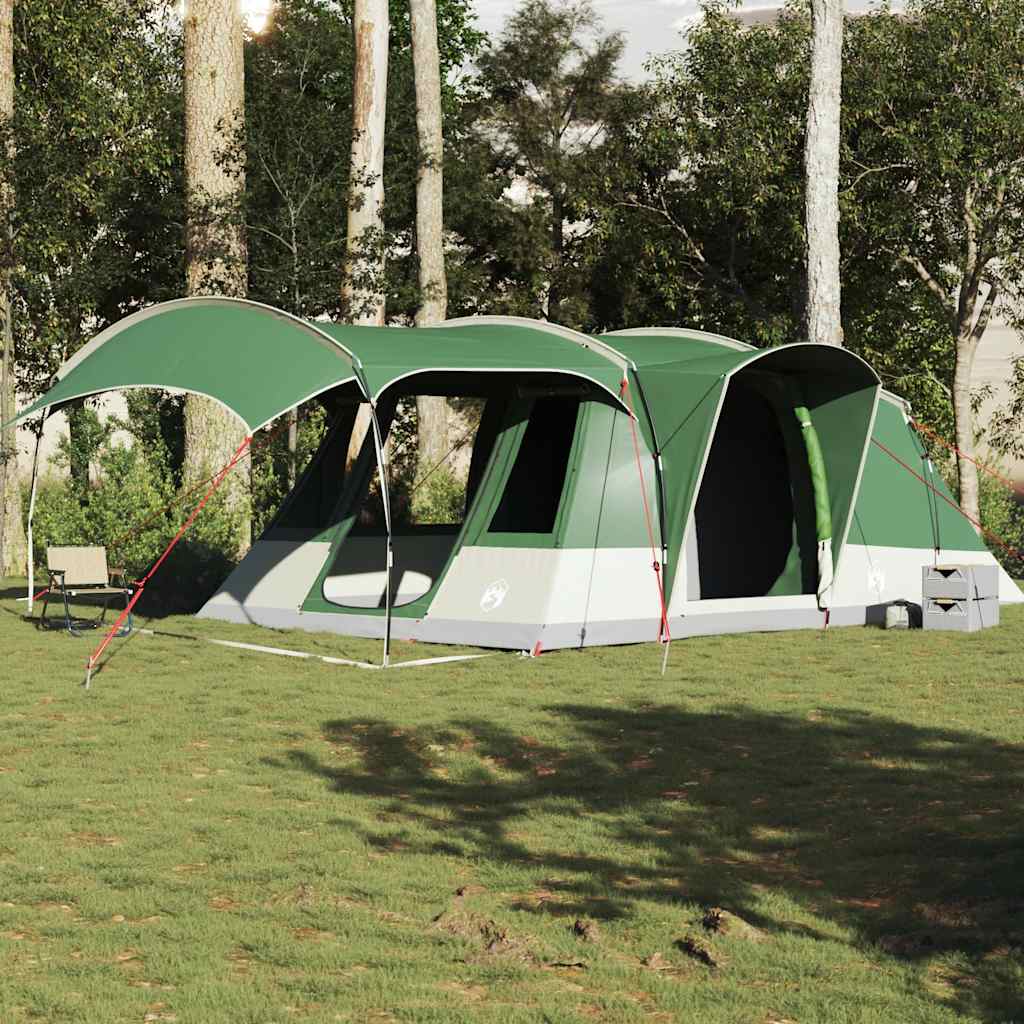 Tunnel Tent 5 Persons Green Waterproof
