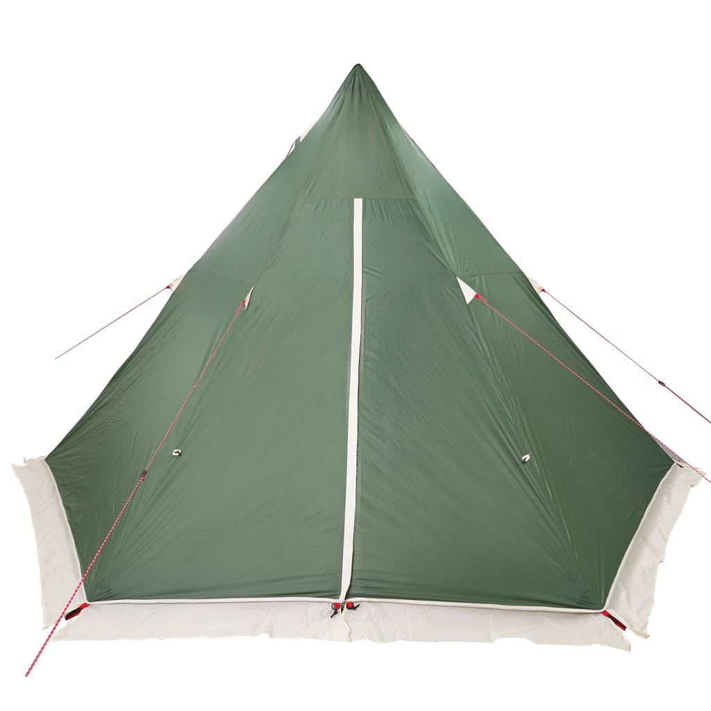 Tipi Family Tent 6 Persons Green Waterproof