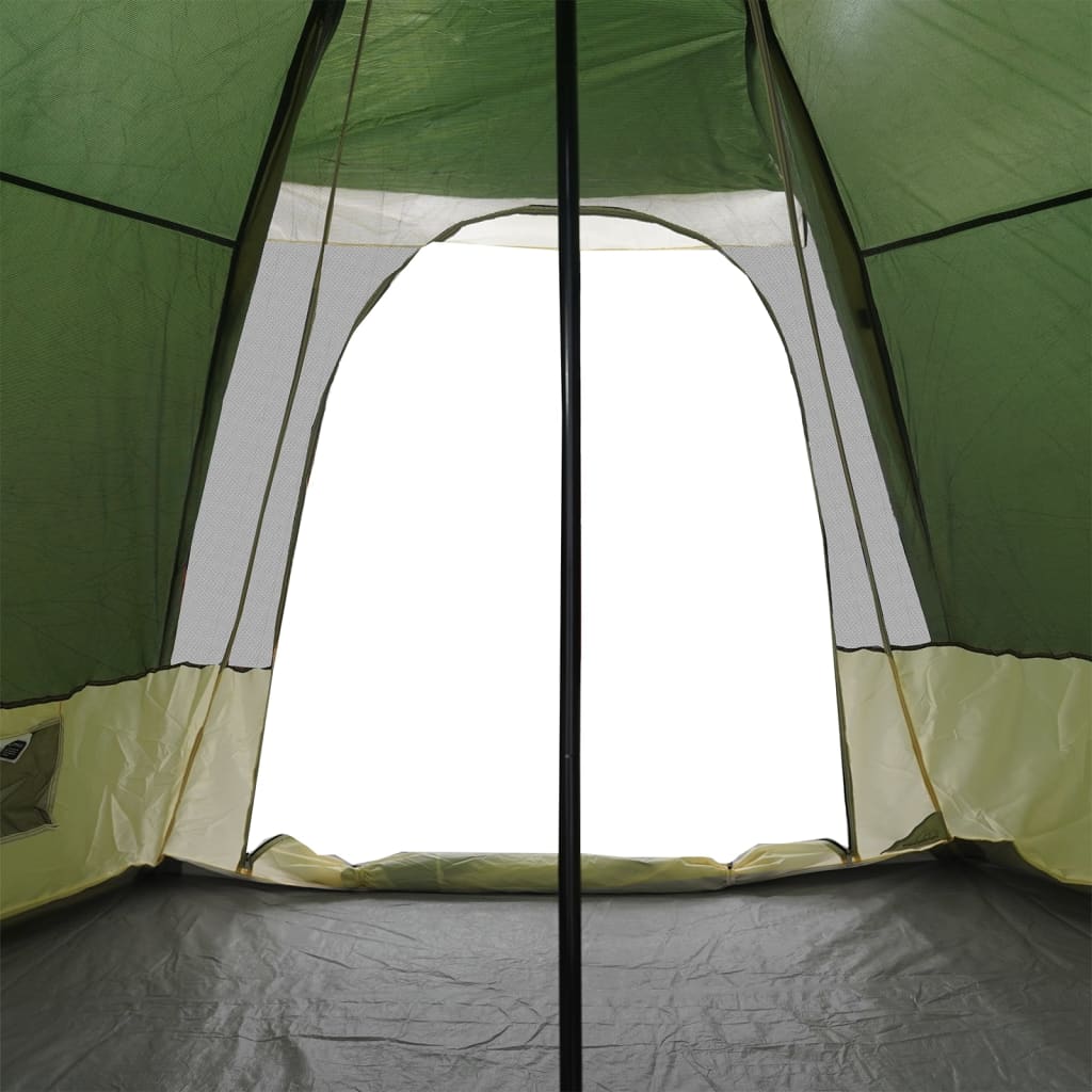 Tipi Family Tent 6 Persons Green Waterproof