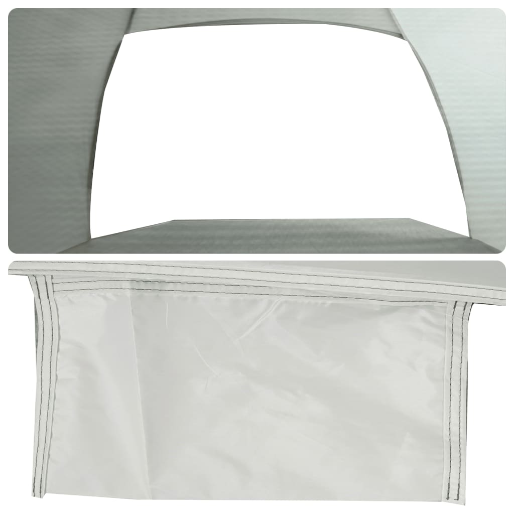 Beach Tent 3 Persons Gray Waterproof