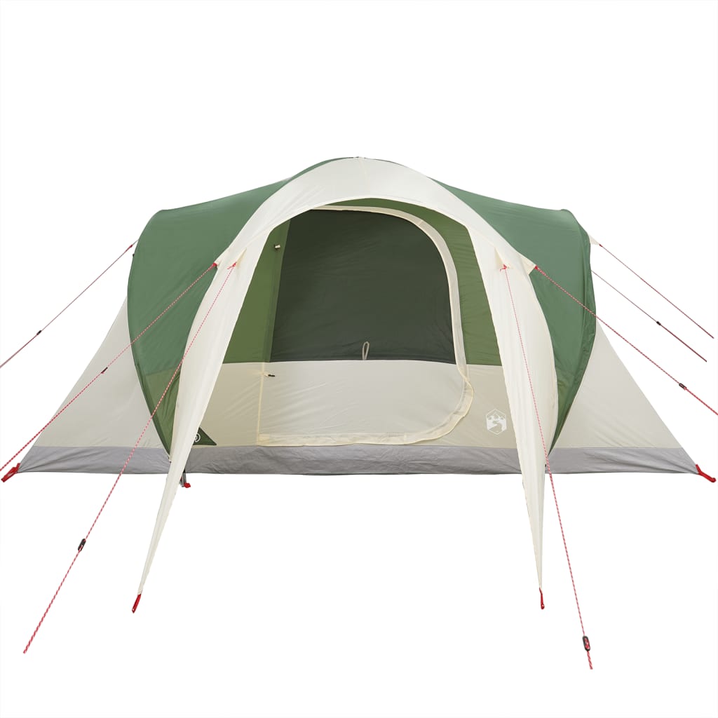 Tente familiale dôme 6 personnes verte imperméable