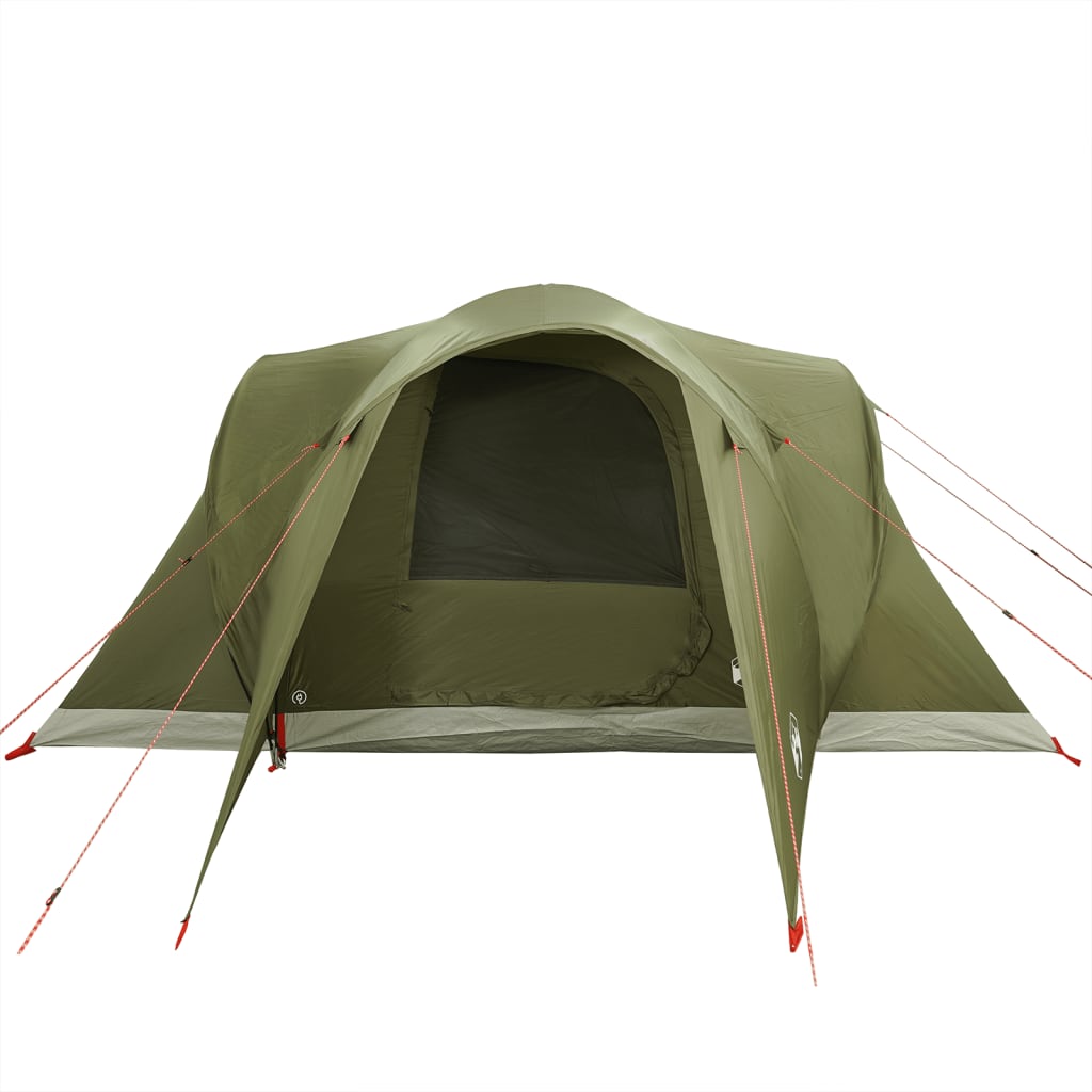 Tente familiale dôme 6 personnes vert olive imperméable