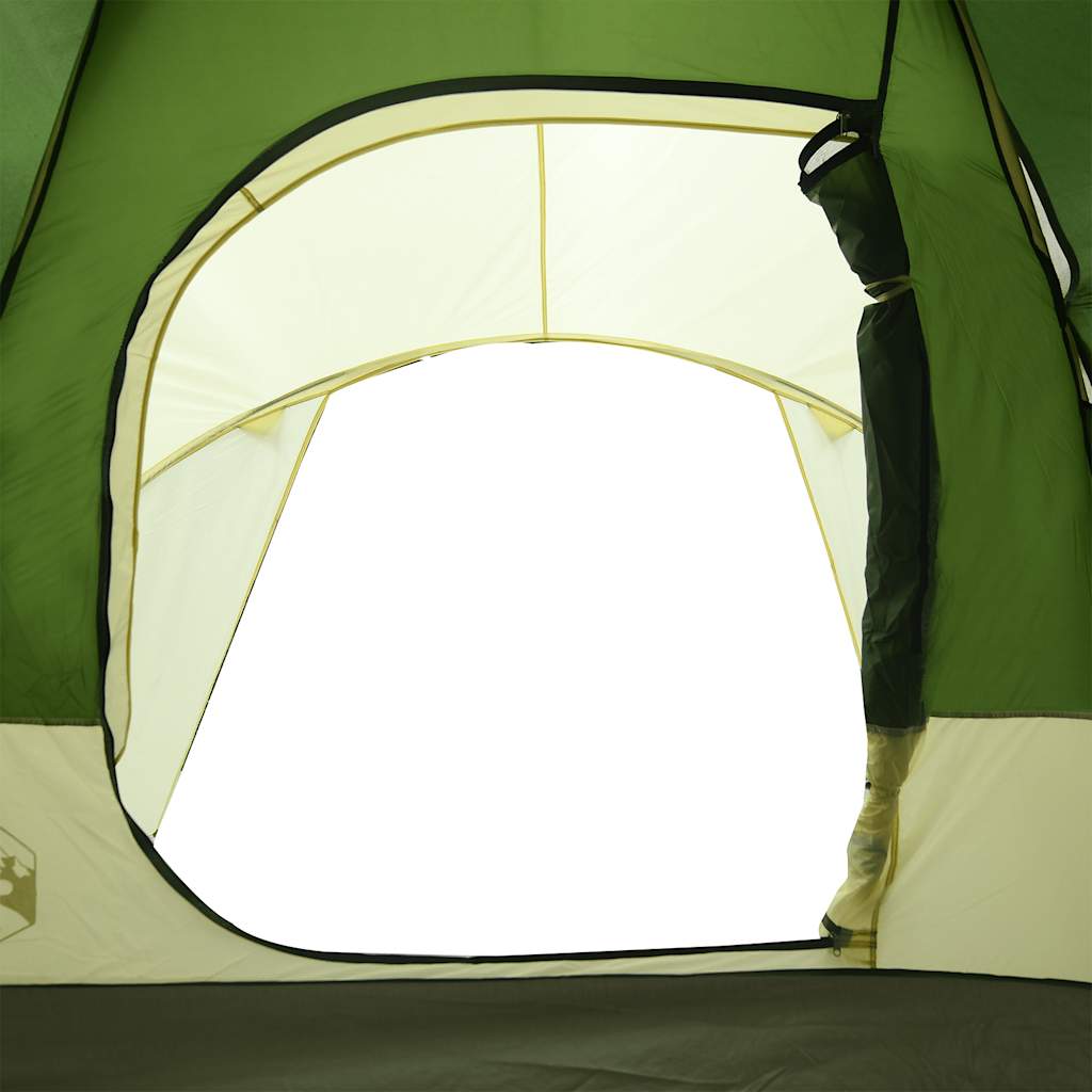 Tente familiale dôme 6 personnes verte imperméable