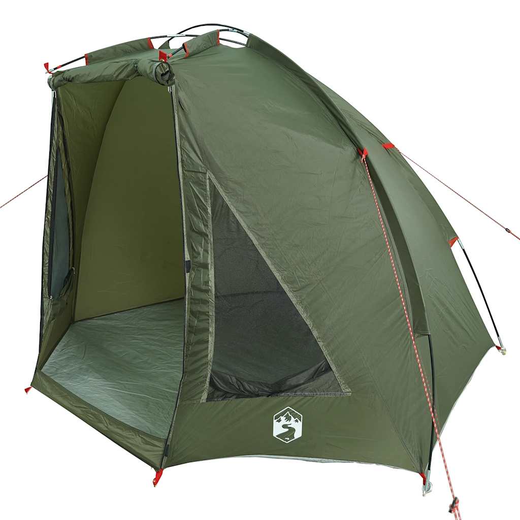 Tente de pêche vert olive imperméable