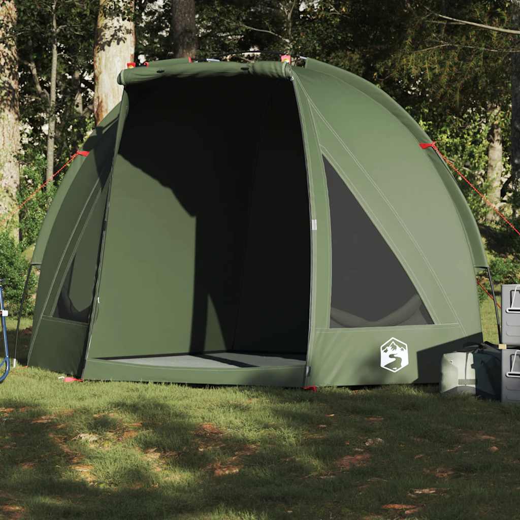 Tente de pêche vert olive imperméable