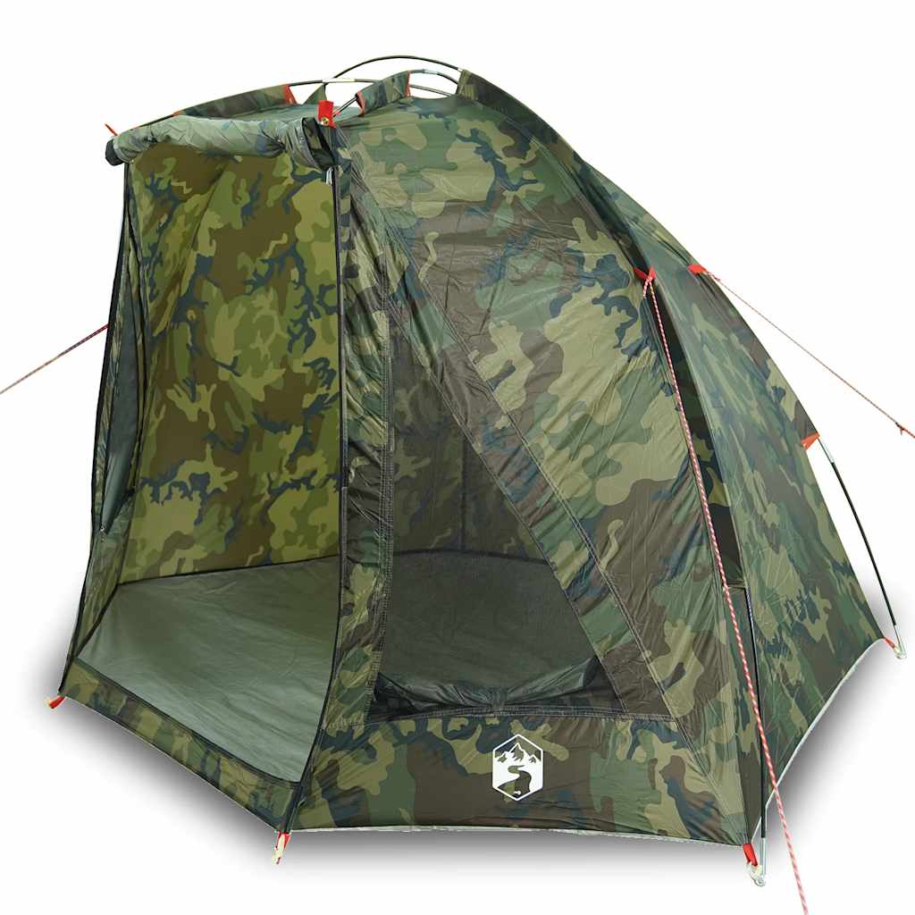 Tente de pêche motif camouflage imperméable
