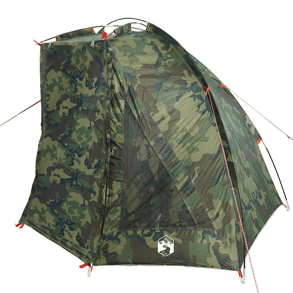 Tente de pêche motif camouflage imperméable