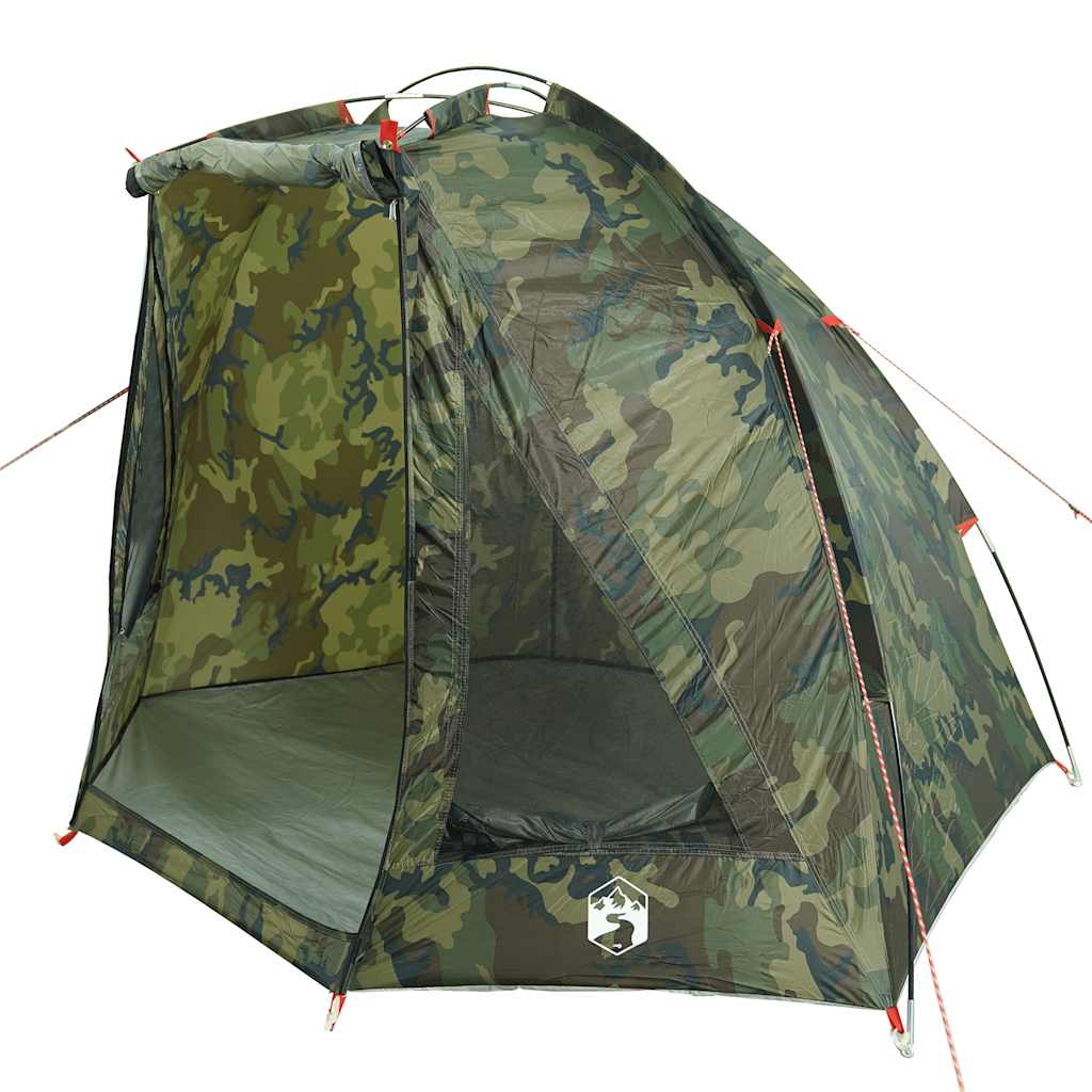 Tente de pêche motif camouflage imperméable