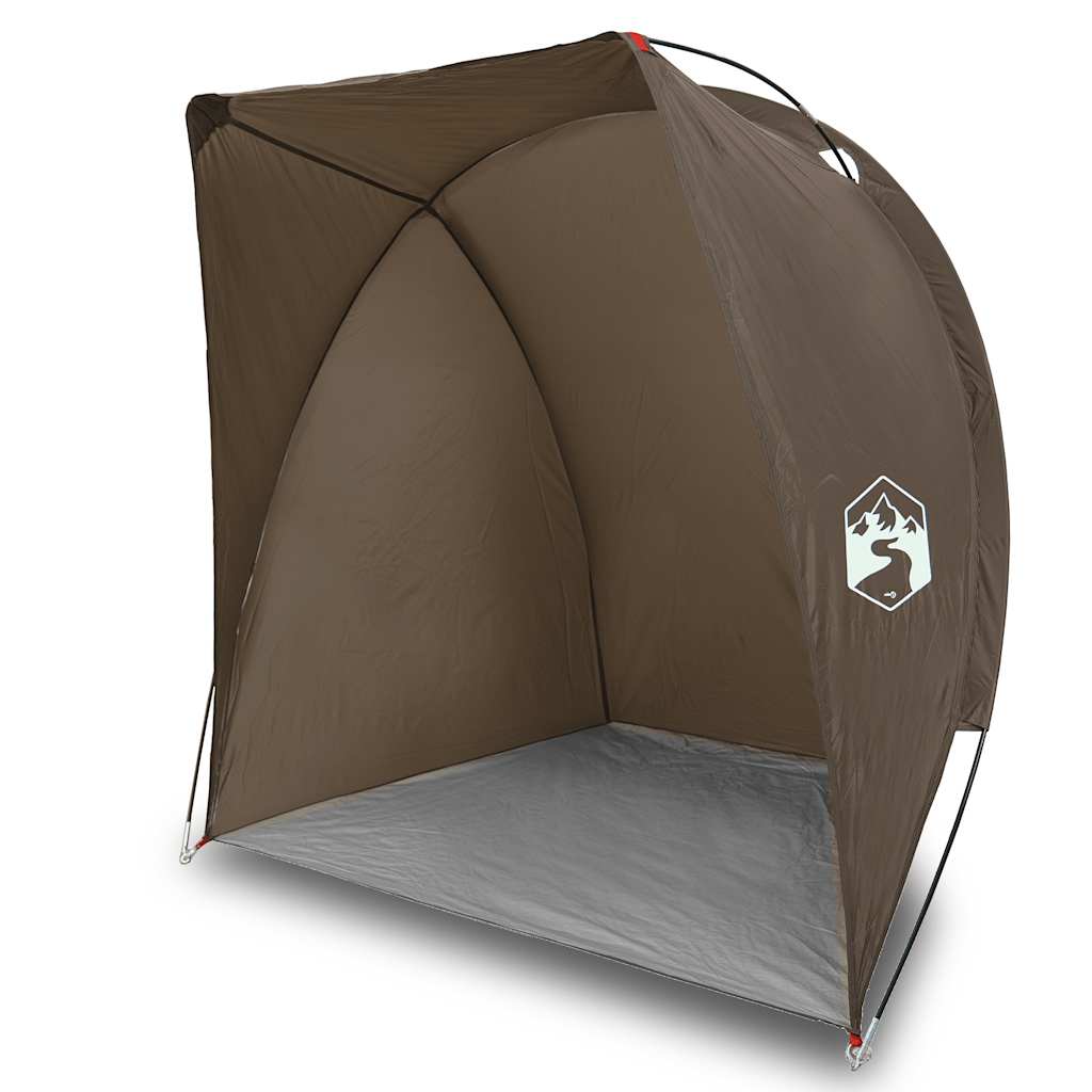 Tente de pêche marron imperméable