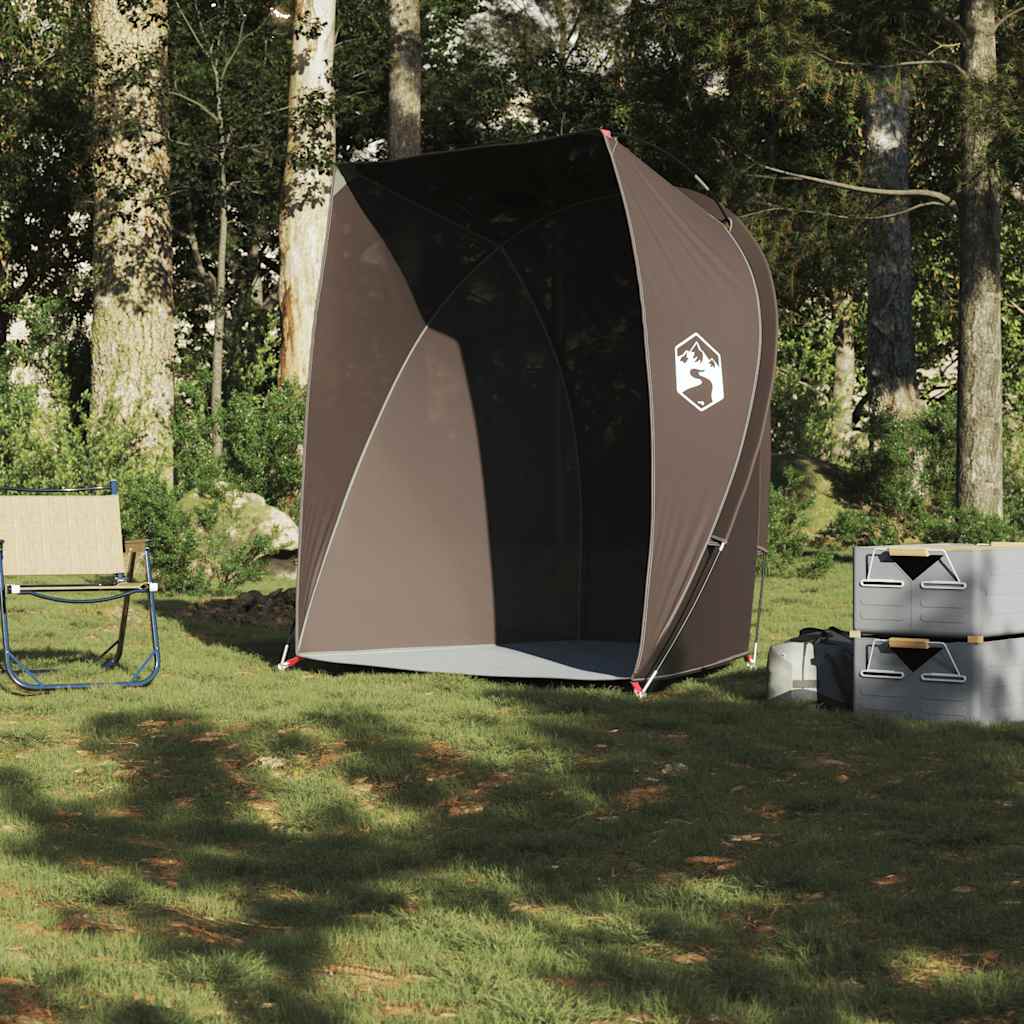 Tente de pêche marron imperméable
