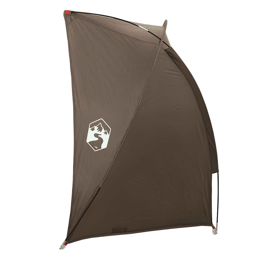 Tente de pêche marron imperméable