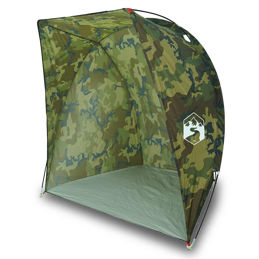 Tente de pêche motif camouflage imperméable