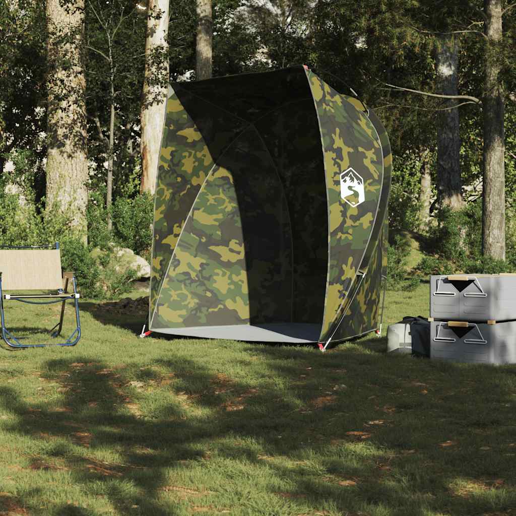 Tente de pêche motif camouflage imperméable