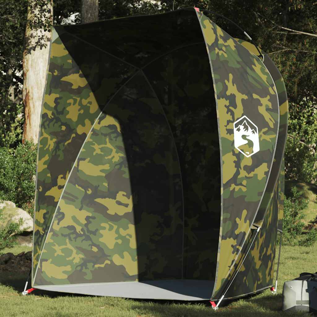 Tente de pêche motif camouflage imperméable