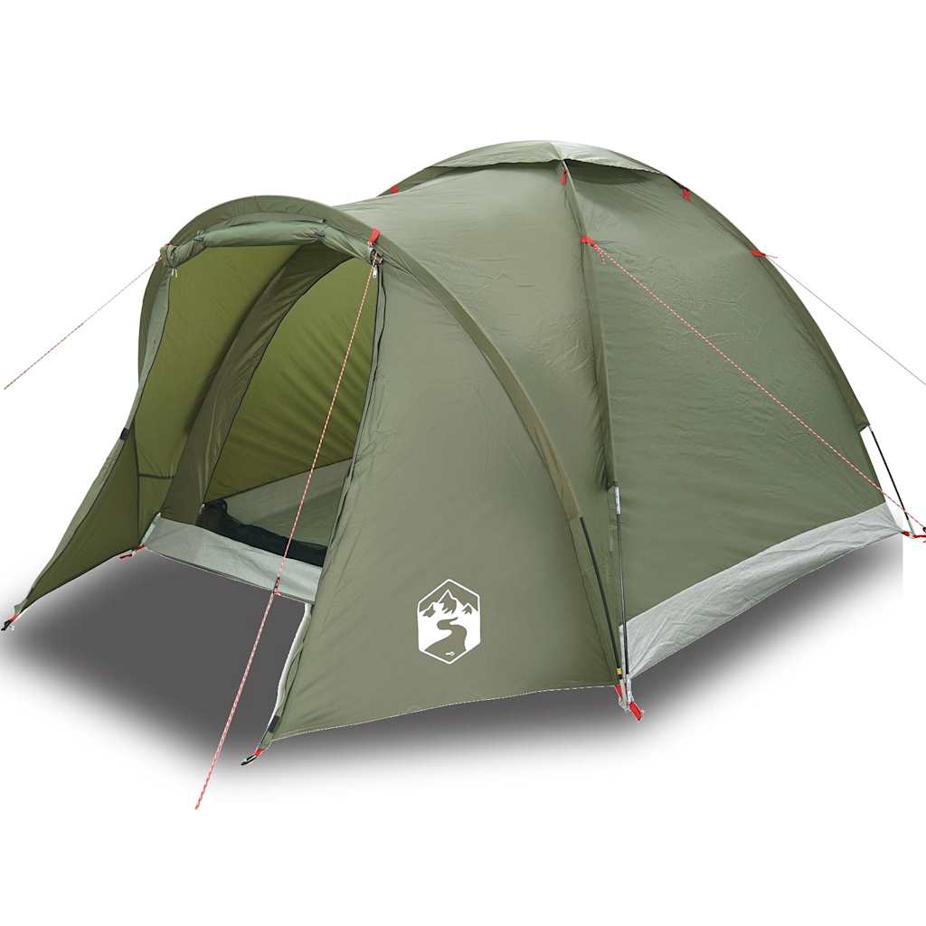 Fishing Tent 2 Persons Olive Green Waterproof