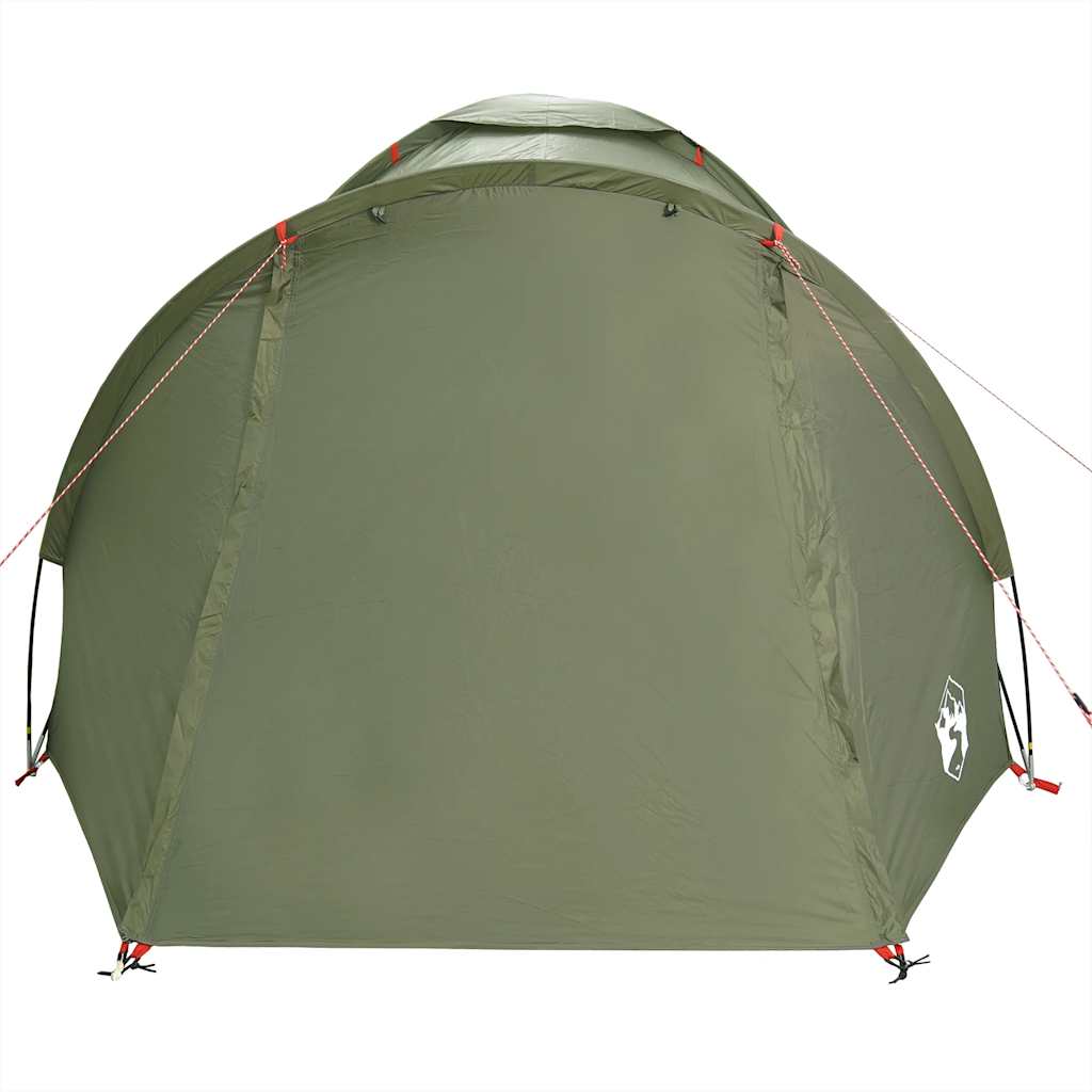 Fishing Tent 2 Persons Olive Green Waterproof