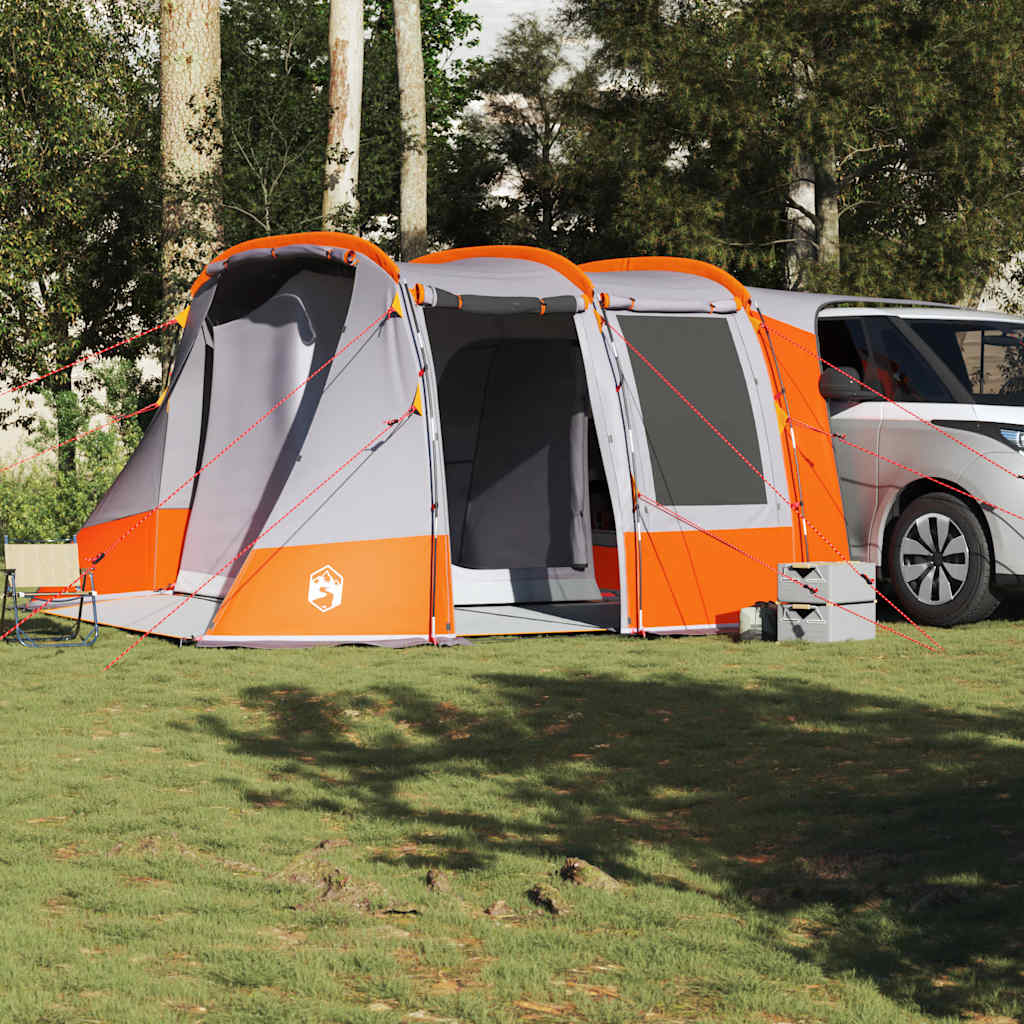 Tente de Voiture Grise et Orange Etanche