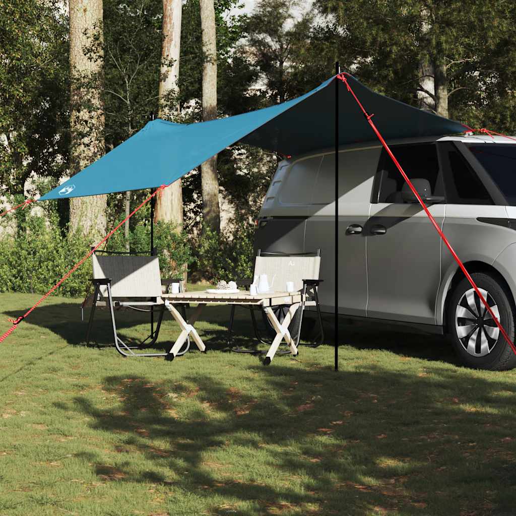 Tente de voiture bleue imperméable