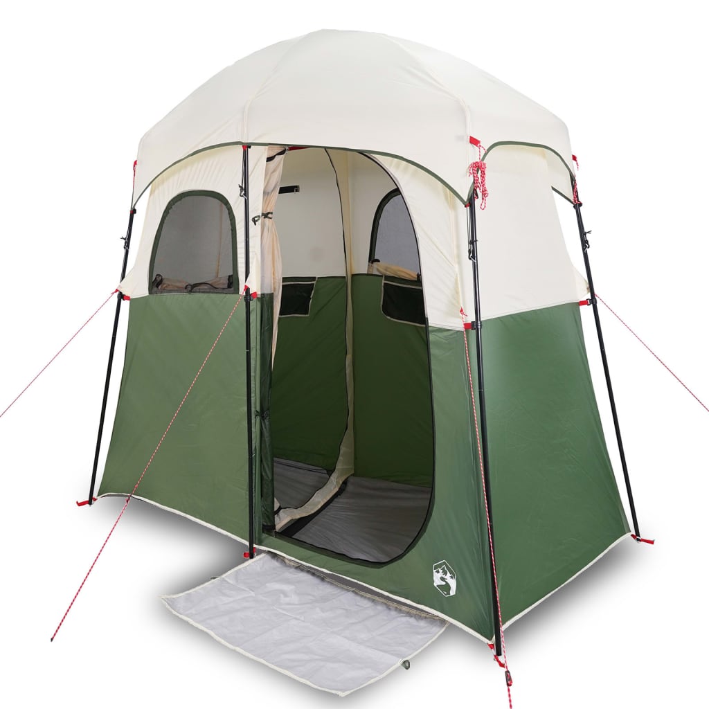 Shower Tent 2 Persons Green Waterproof
