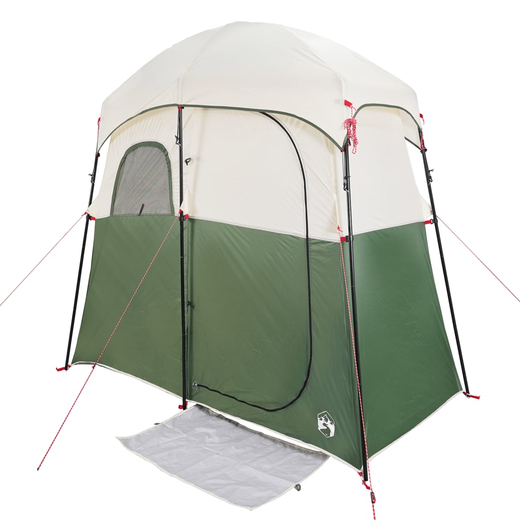 Shower Tent 2 Persons Green Waterproof