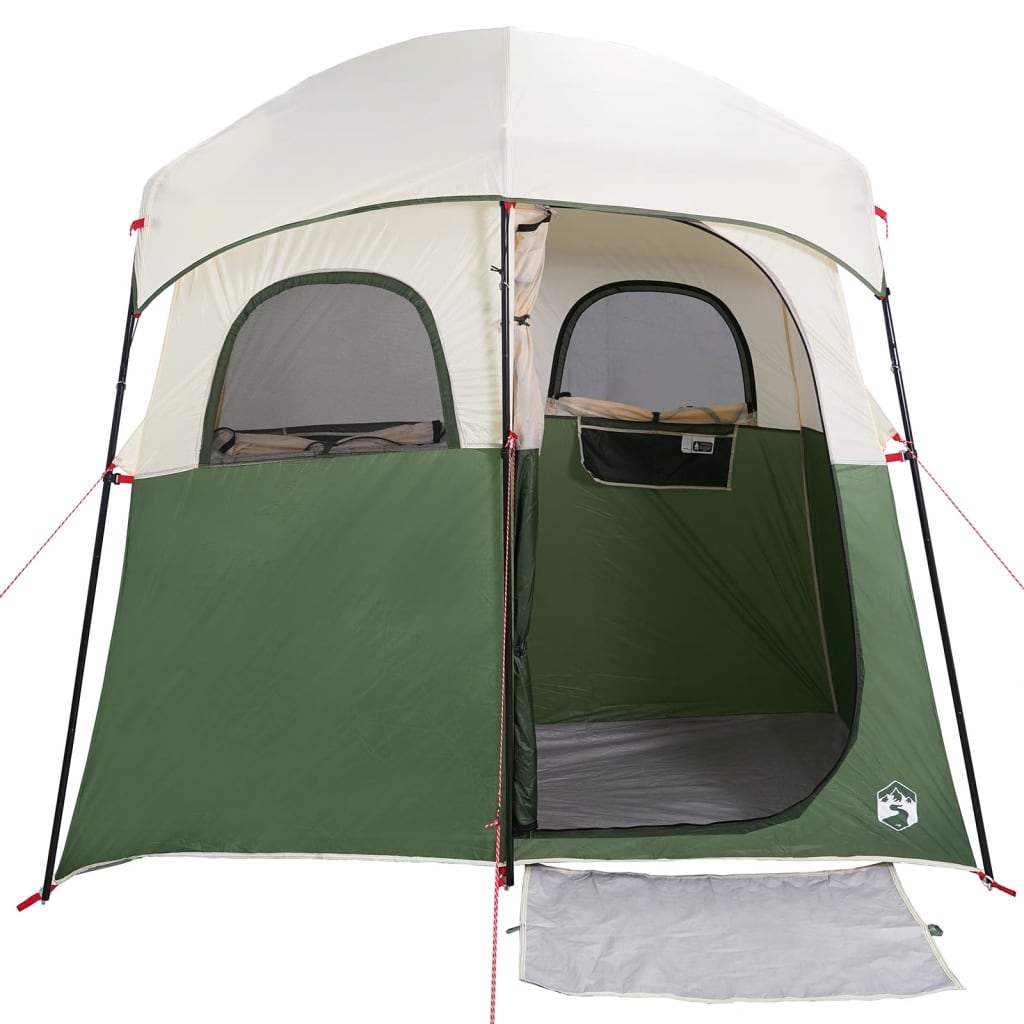 Shower Tent 2 Persons Green Waterproof