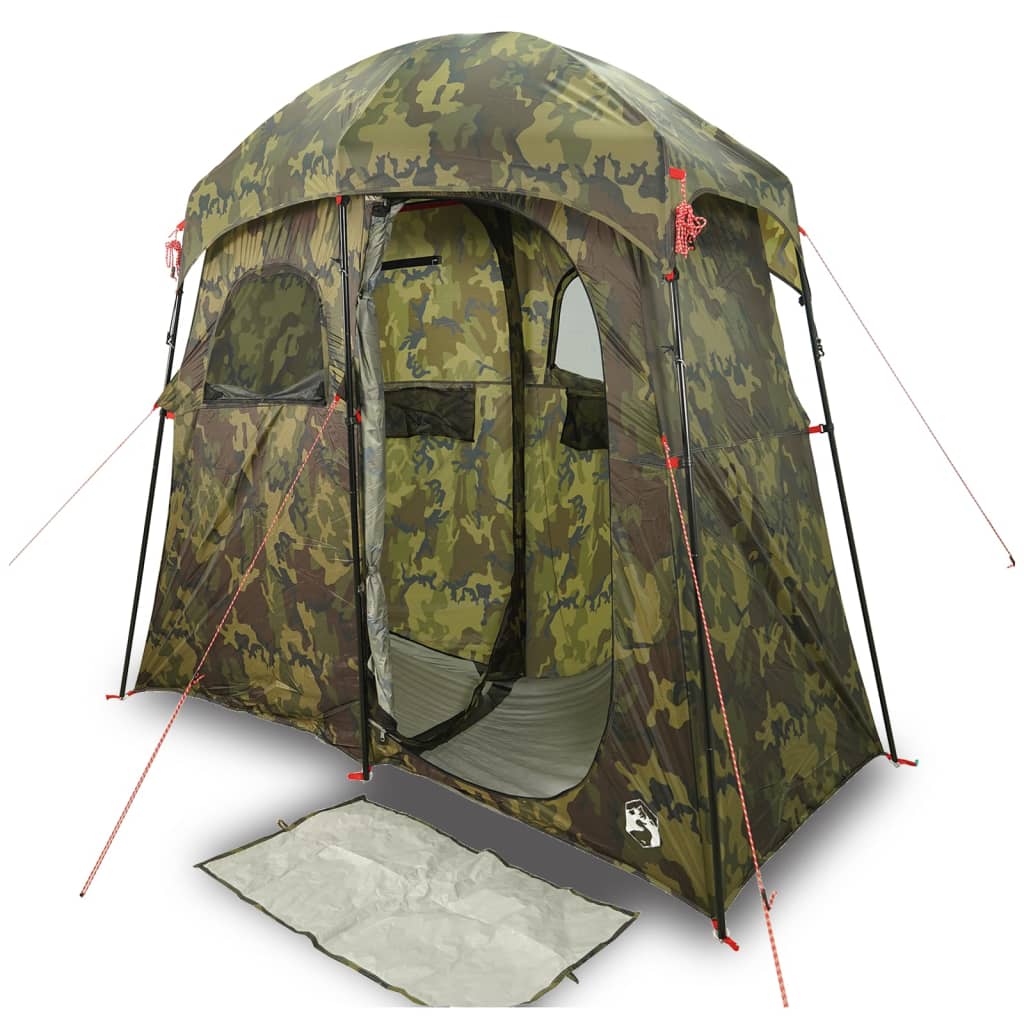 Shower Tent 2 Persons Camouflage Waterproof