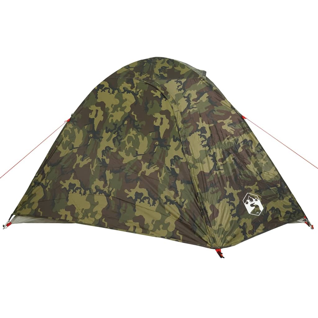 Tente dôme 4 personnes camouflage étanche