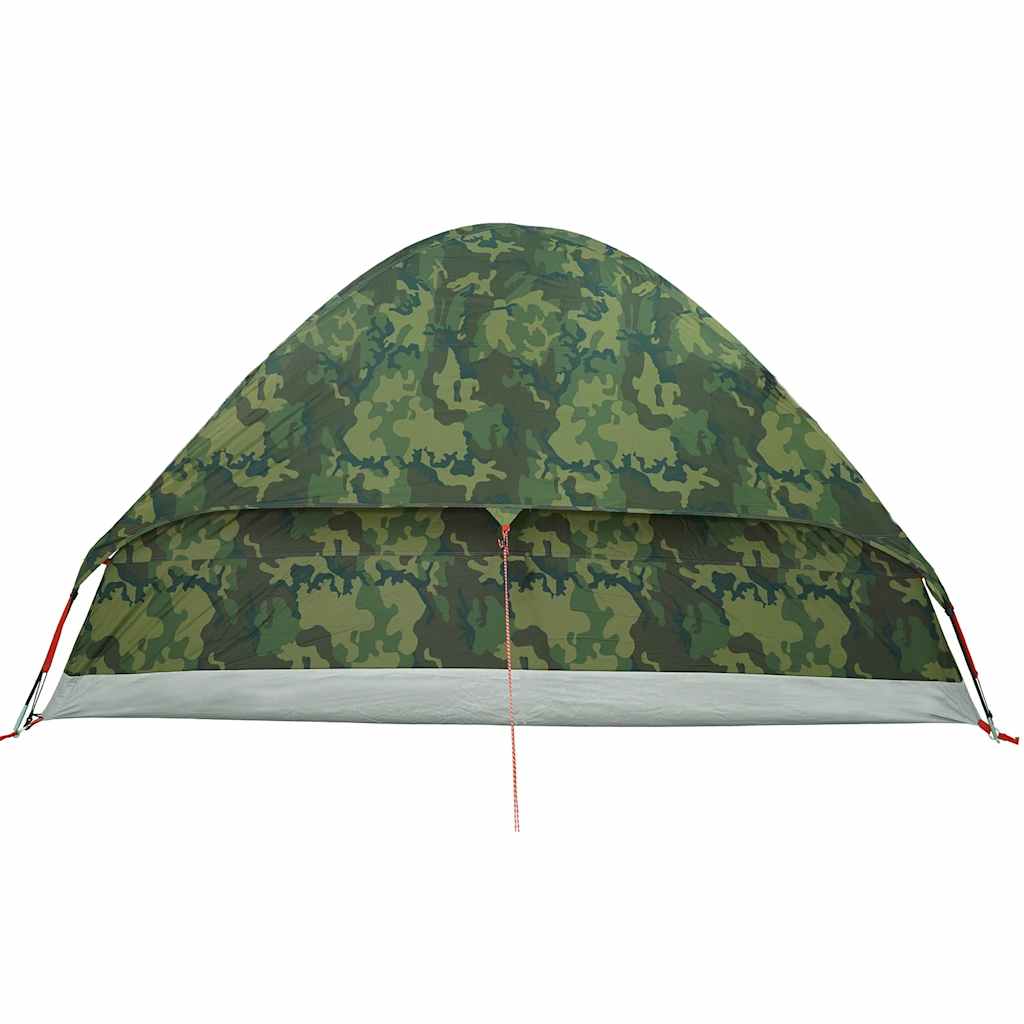 Tente dôme 4 personnes camouflage étanche