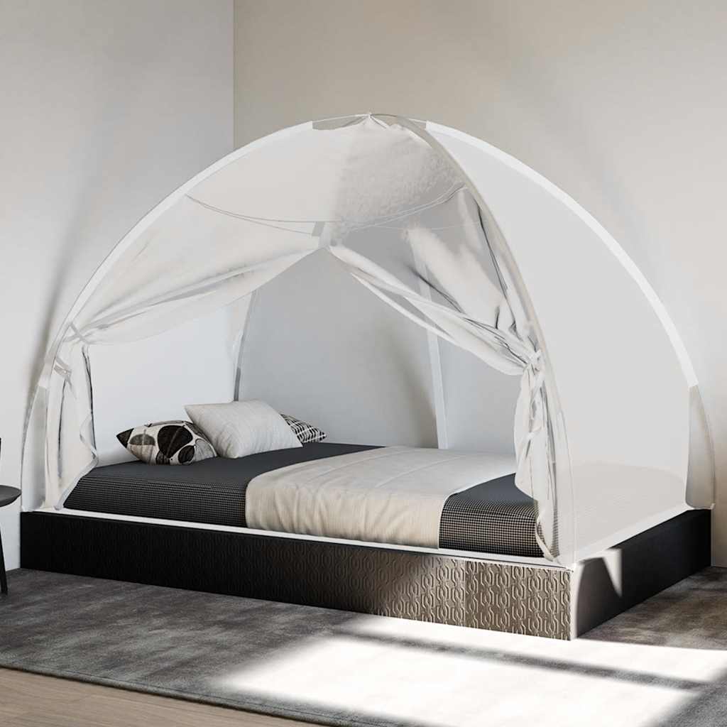 Tente moustiquaire Mongolie 220 maille blanche 200x120x130 cm