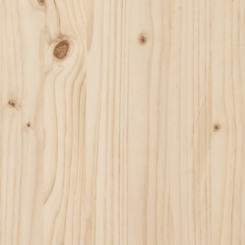 Table à manger O-frame 160x80x75 cm pin massif et acier