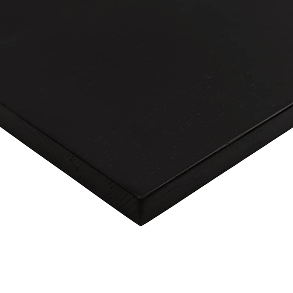 Desk top dark brown 120x50x2.5 cm solid oak