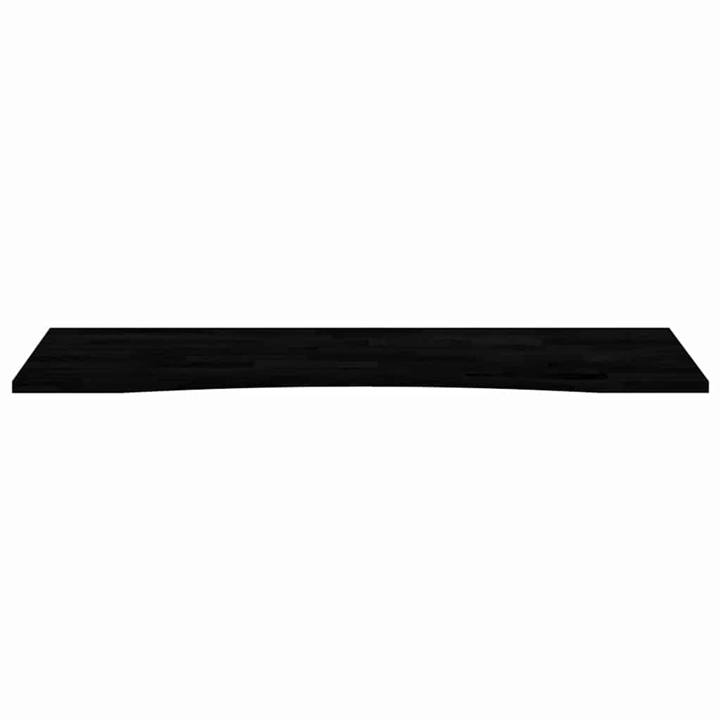Desk top dark brown 140x50x2.5 cm solid oak