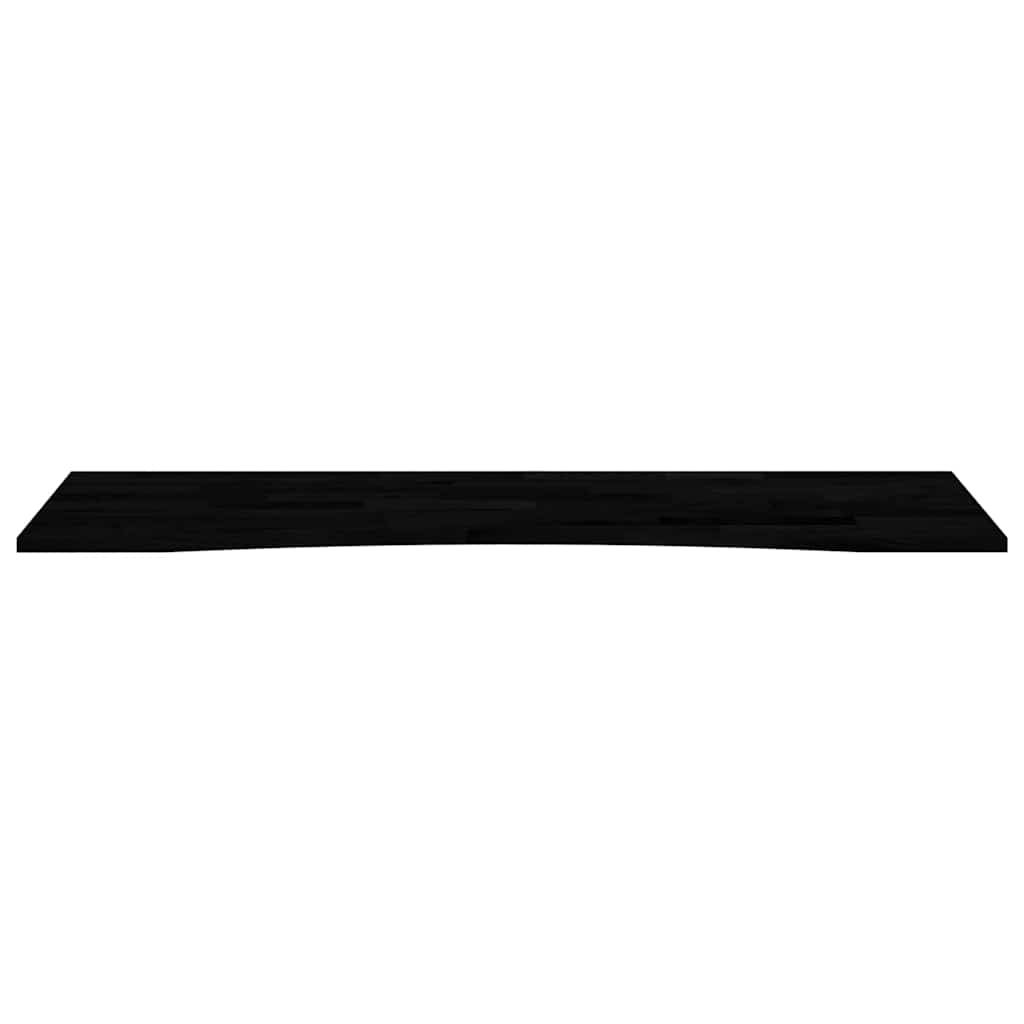 Desk top dark brown 160x50x2.5 cm solid oak