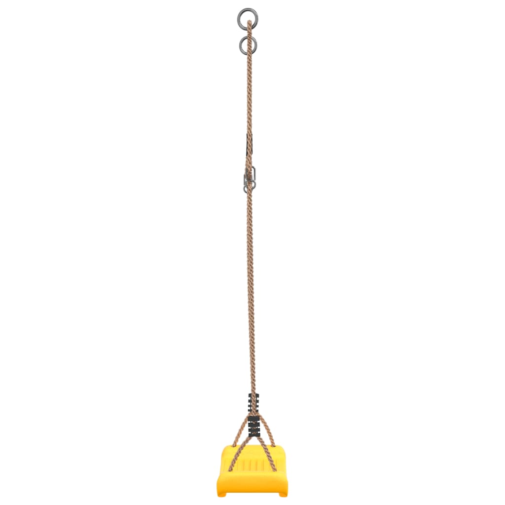 Swing Seat for Children Adjustable Yellow