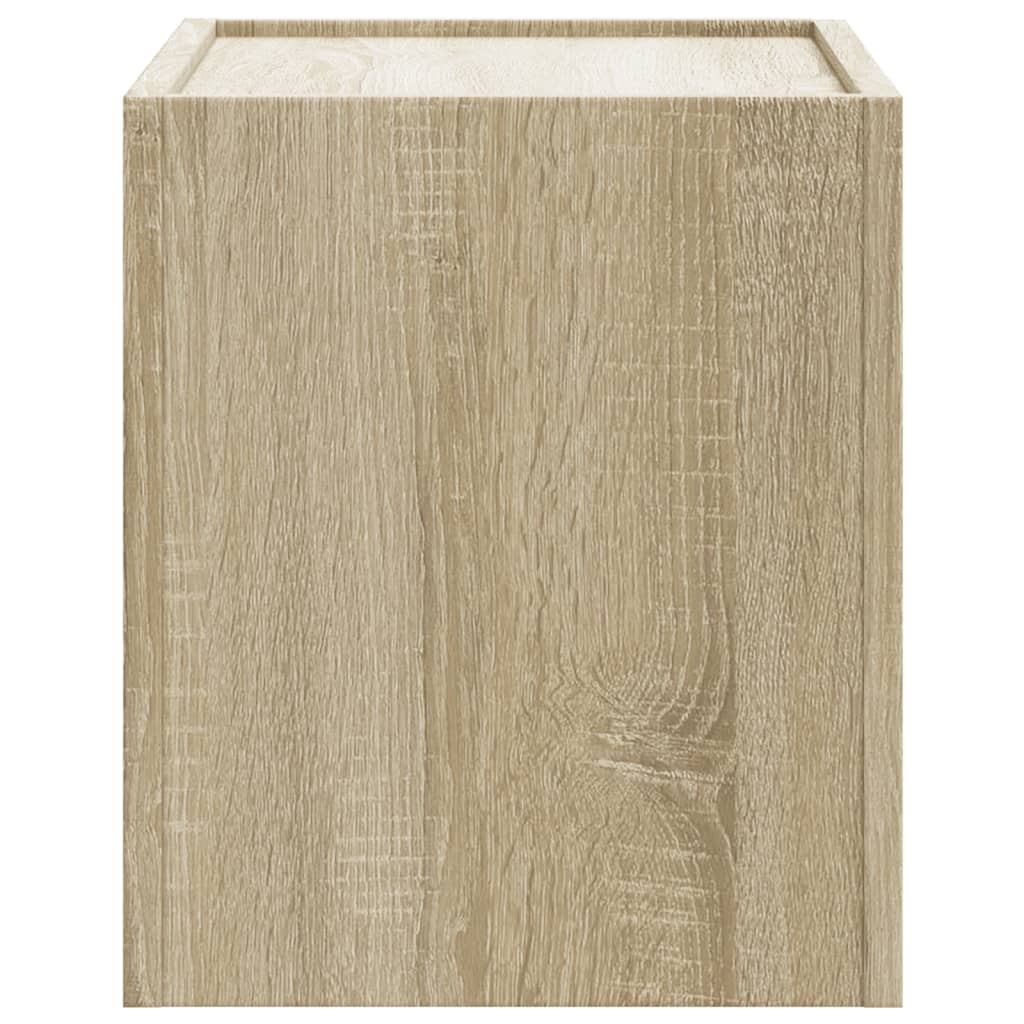 Wall-mounted bedside tables 2 pcs. Sonoma oak 45x30x35 cm