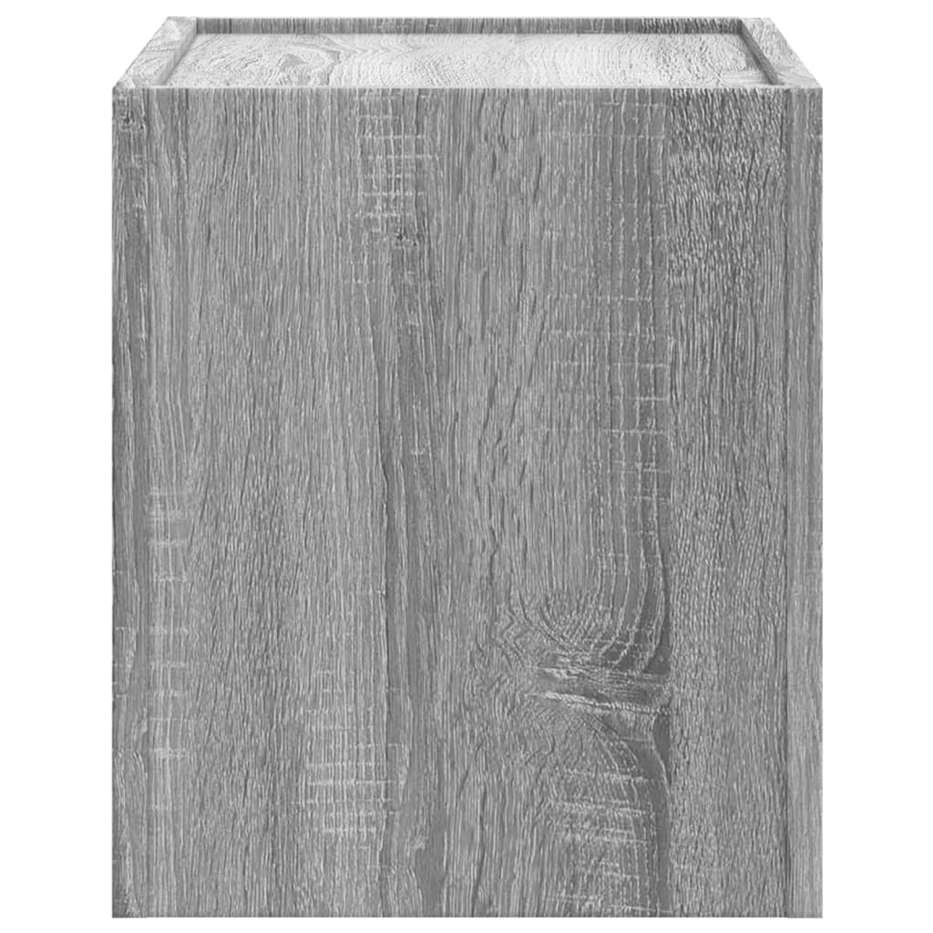 Wall Bedside Tables 2 pcs. Gray Sonoma 45x30x35 cm