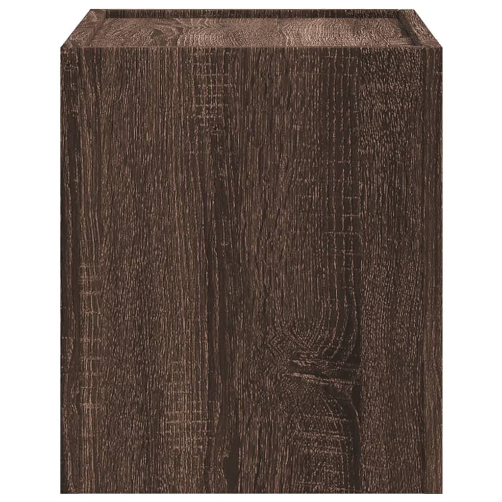 Wall Bedside Tables 2 pcs. Brown Oak Look 45x30x35 cm