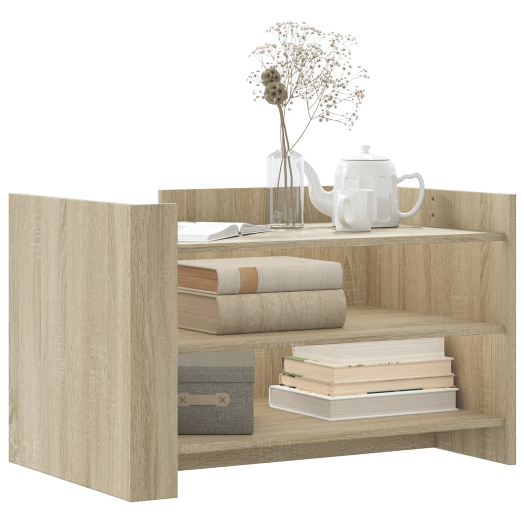 Coffee table Sonoma oak 80x50x50 cm wood material
