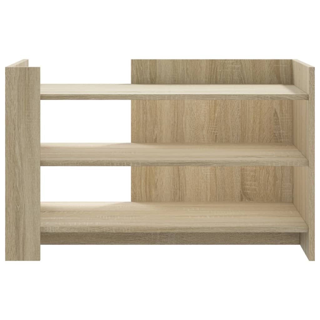 Coffee table Sonoma oak 80x50x50 cm wood material