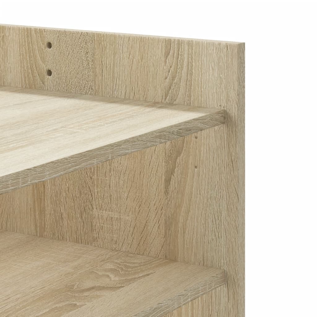 Coffee table Sonoma oak 80x50x50 cm wood material