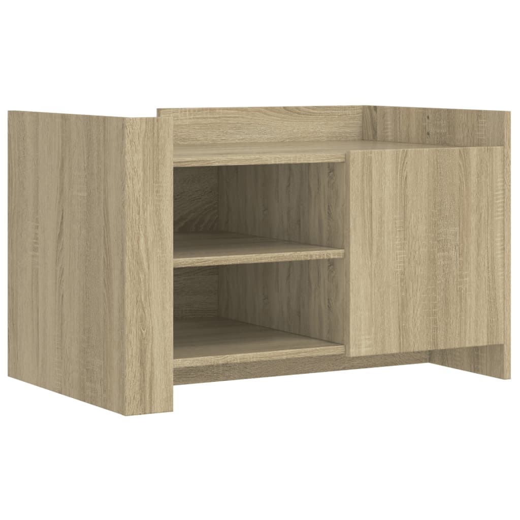 Coffee table Sonoma oak 80x50x50 cm wood material