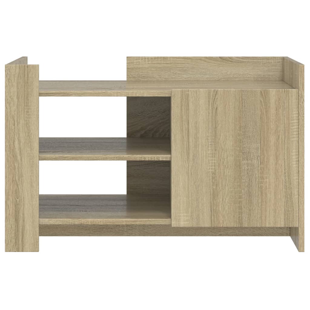 Coffee table Sonoma oak 80x50x50 cm wood material