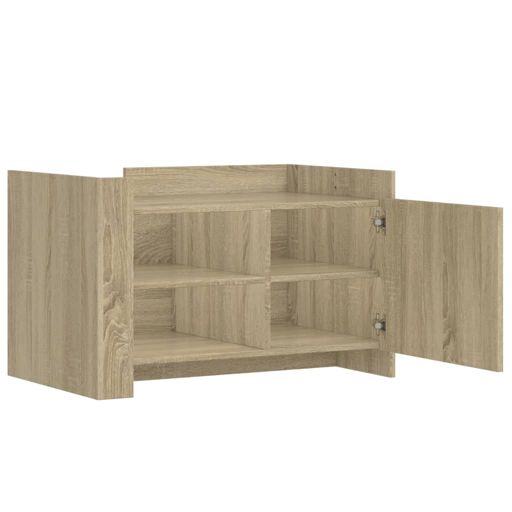 Coffee table Sonoma oak 80x50x50 cm wood material